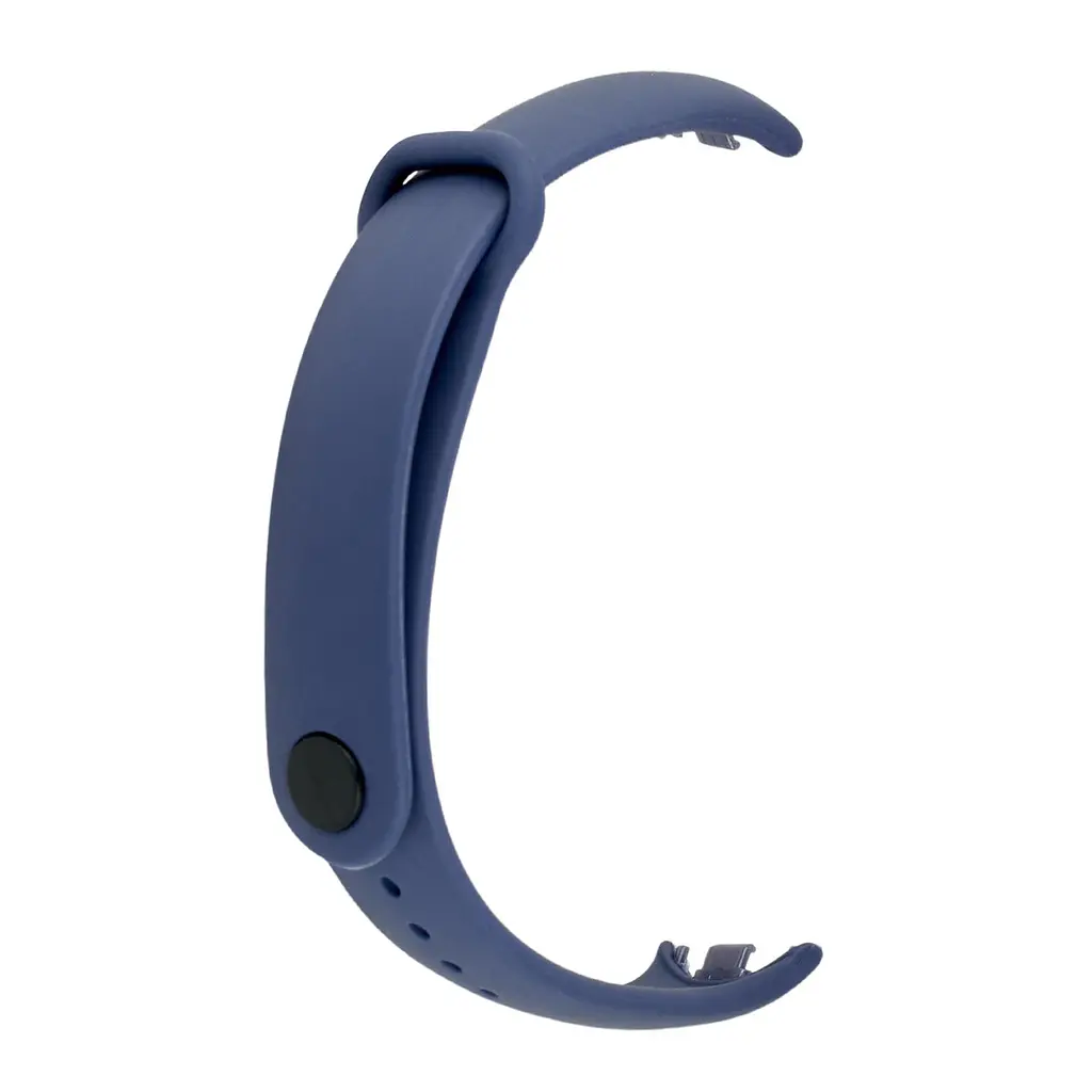 Ремінець Silicone Mi Band 8/9/10 Midnight Синій - фото 2