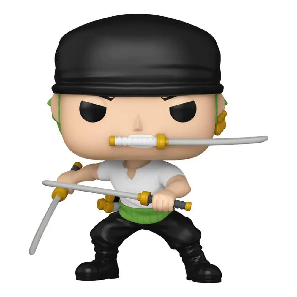 Фигурка Funko Pop Фанко Поп  Ван пис Зоро One Piece Zoro 10 см FP OP Z 1775 Chase - фото 2