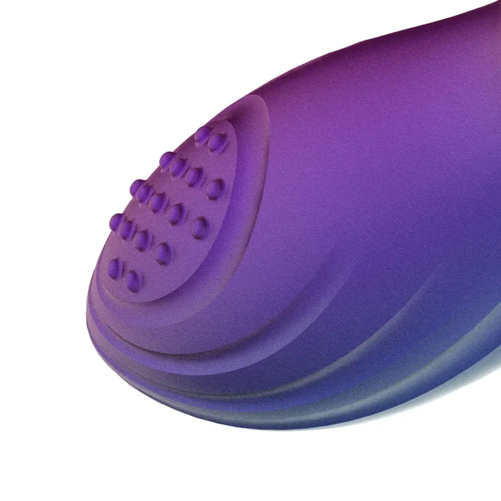 Стимулятор простати Hueman Galaxy Tapping Butt Plug, 14.9 см фіолетовий - фото 7
