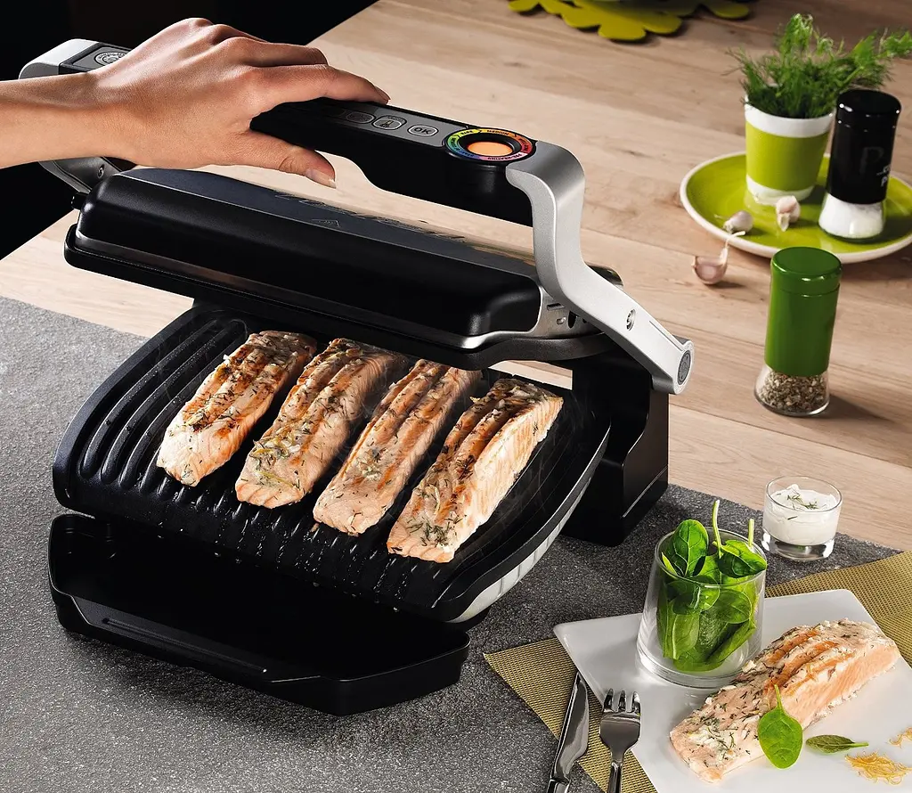 Гриль електричний Tefal GC712D34 OptiGrill+ - фото 2