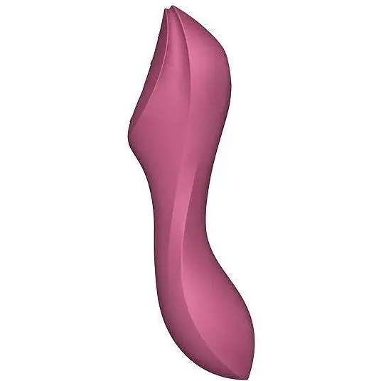 Вакуумний стимулятор із вібрацією Satisfyer Curvy Trinity 3 Червоний - фото 2
