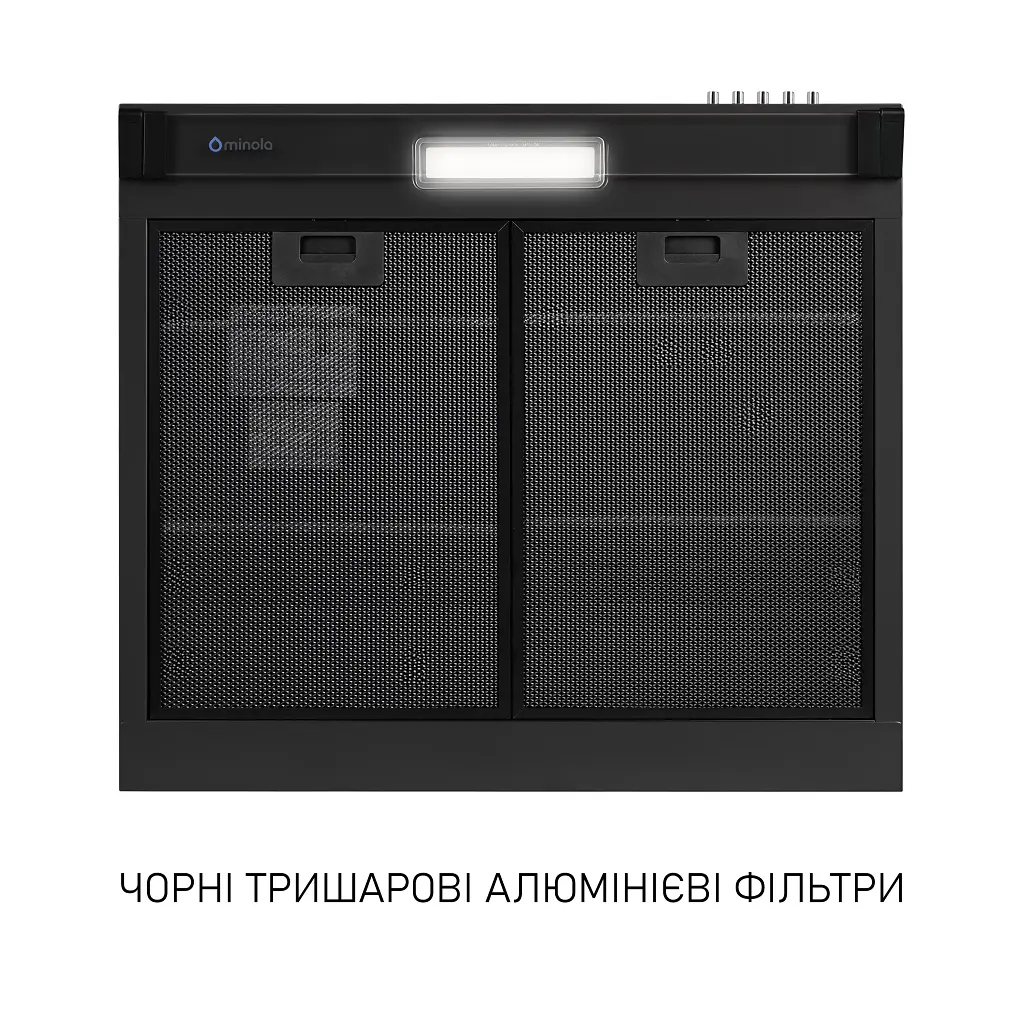 Витяжка плоска Minola HPL 5200 BLF - фото 5
