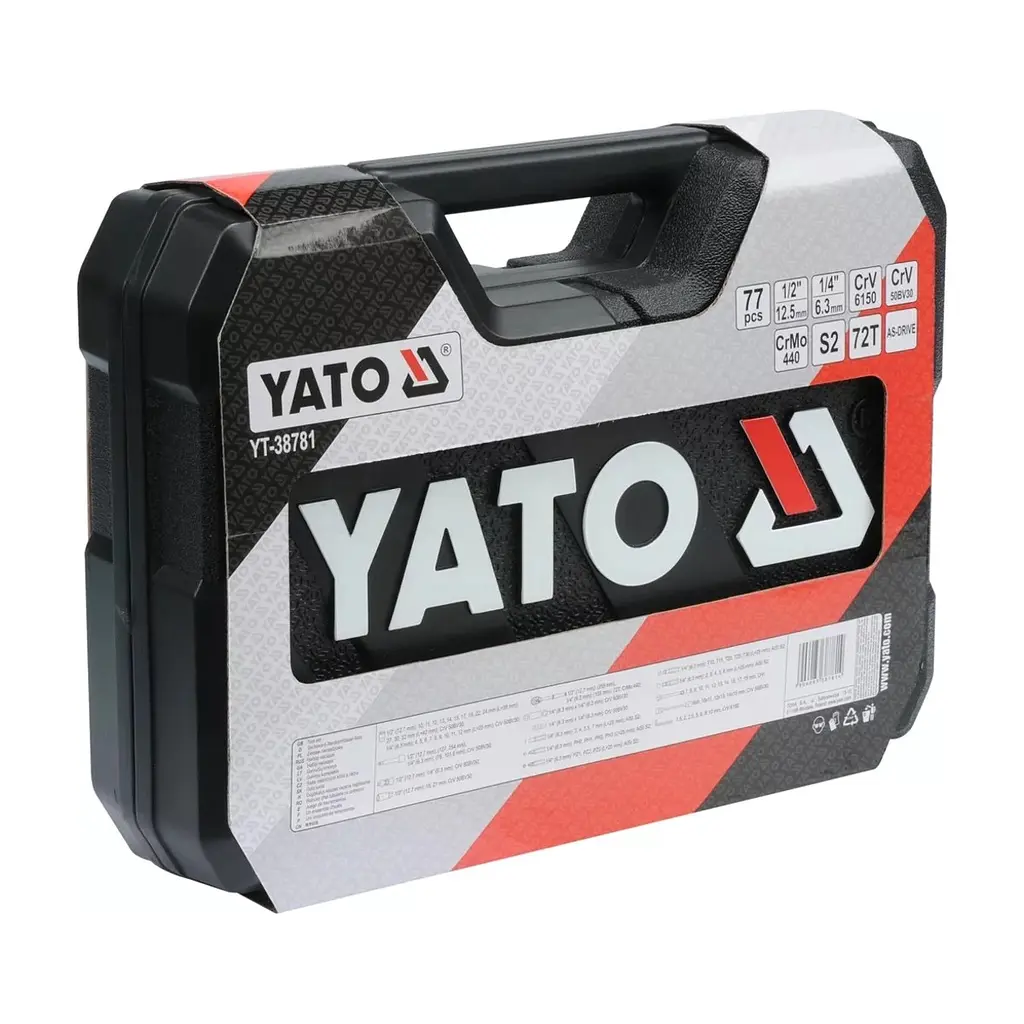 Набір інструментів Yato YT-38781 - фото 4