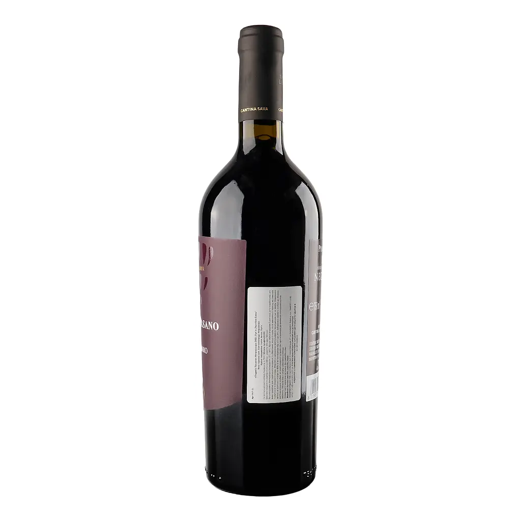 Вино Cantina Sava Poggio Pasano Negroamaro Puglia червоне сухе 0.75 л - фото 4