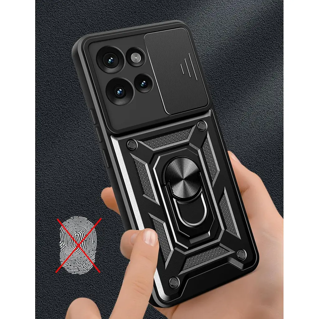 Чохол до мобільного телефона BeCover Military Motorola Edge 50 Black (713050) - фото 6