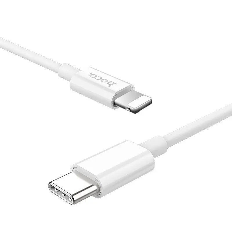 Cable Hoco X36 Swift PD Type-C to Lightning White 1m - фото 2