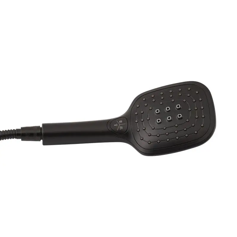Душова система Lidz (BLA)-10 30 1005A, Чорний матовий - фото 7