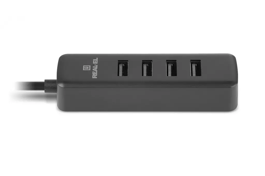 USB-хаб Real-el HQ-175 4 ports - фото 7