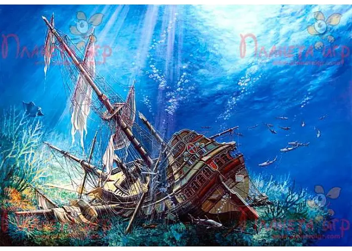 Пазл Castorland Затонулий Галлеон 2000 ел. (С-200252) - фото 2