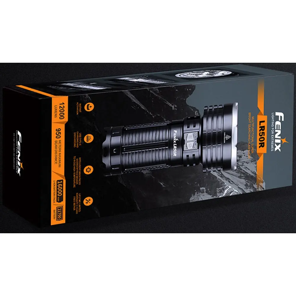 Ліхтар Fenix LR50R Black - фото 6