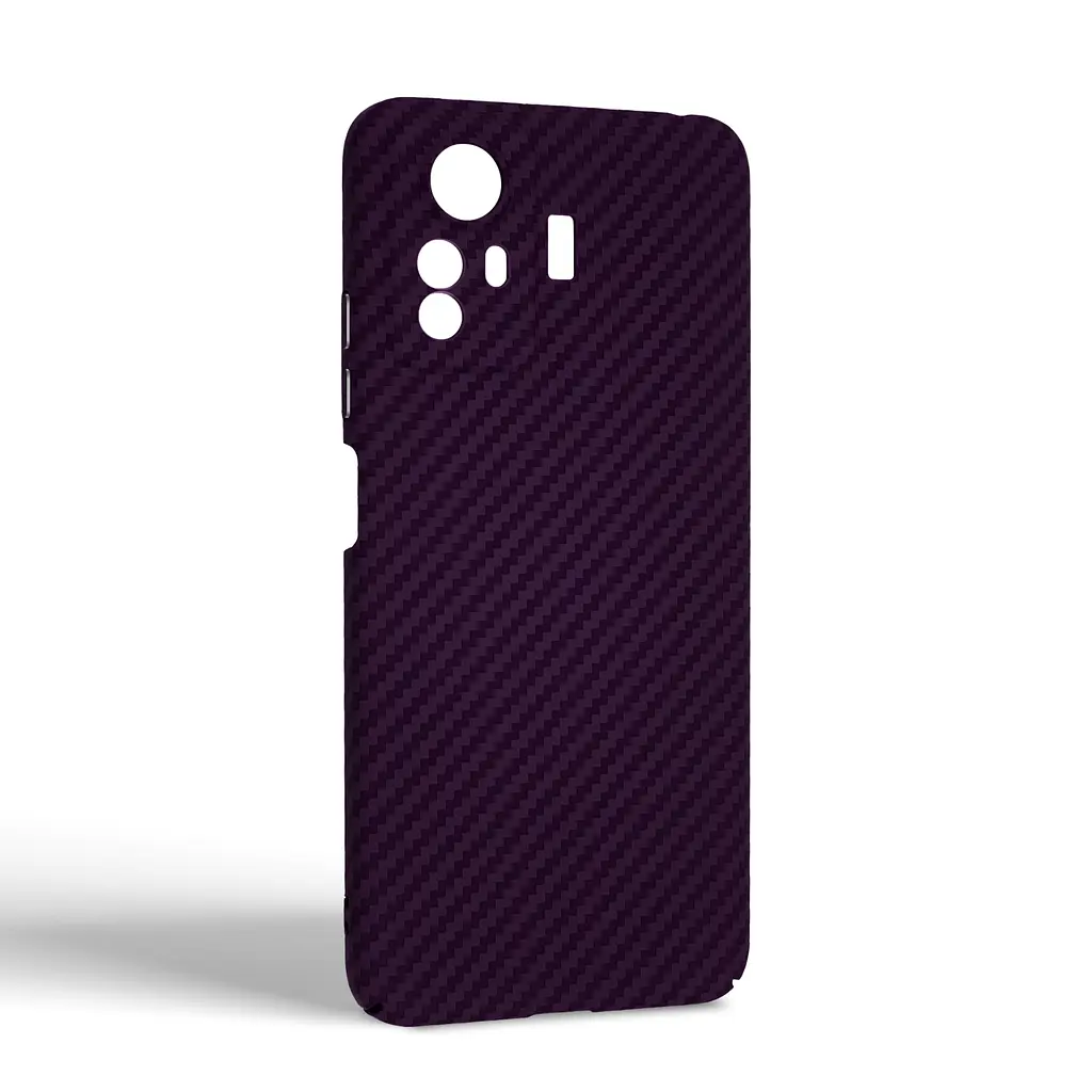 Карбоновый чехол для Xiaomi Redmi Note 12S 4G, LikeCarbon, фиолетовый, панель, защитный чехол-накладка, ультратонкий и легкий, противоударный, обеспечивает защиту от ударов, падений и царапин, ArmorStandart (ARM71950) - фото 2