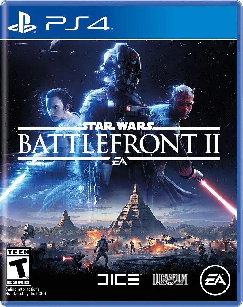 Консоль Sony PlayStation 4 Pro 1TB CUH 71 Star Wars BF II Limited Edition обслугована + Геймпад бездротовий DualShock 4 + гра Star Wars BF II + гарантія Б/В - фото 4