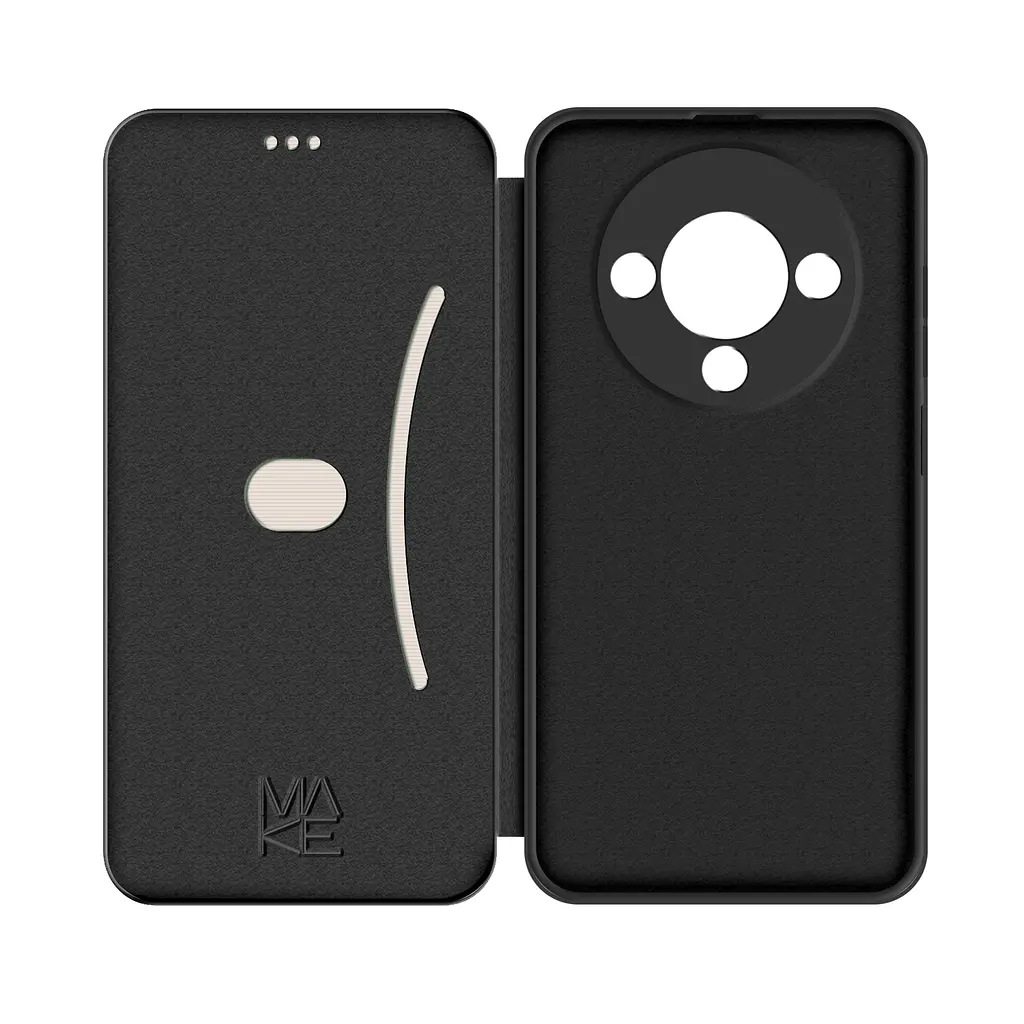 Чохол Make-книжка ZTE Blade A76 5G Flip Black - фото 4