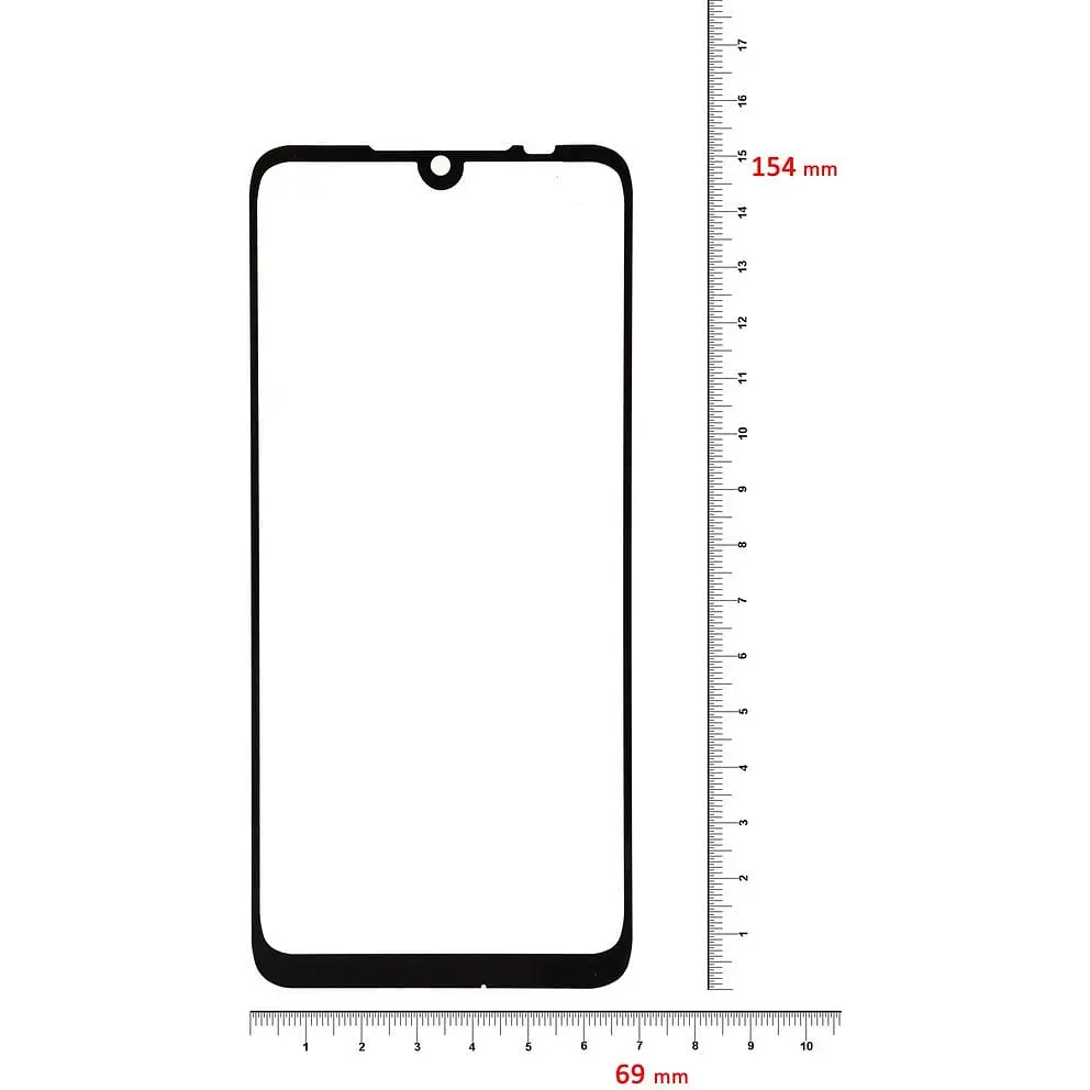 Захисне скло BeCover для Xiaomi Redmi Note 7 Black (703189) - фото 3
