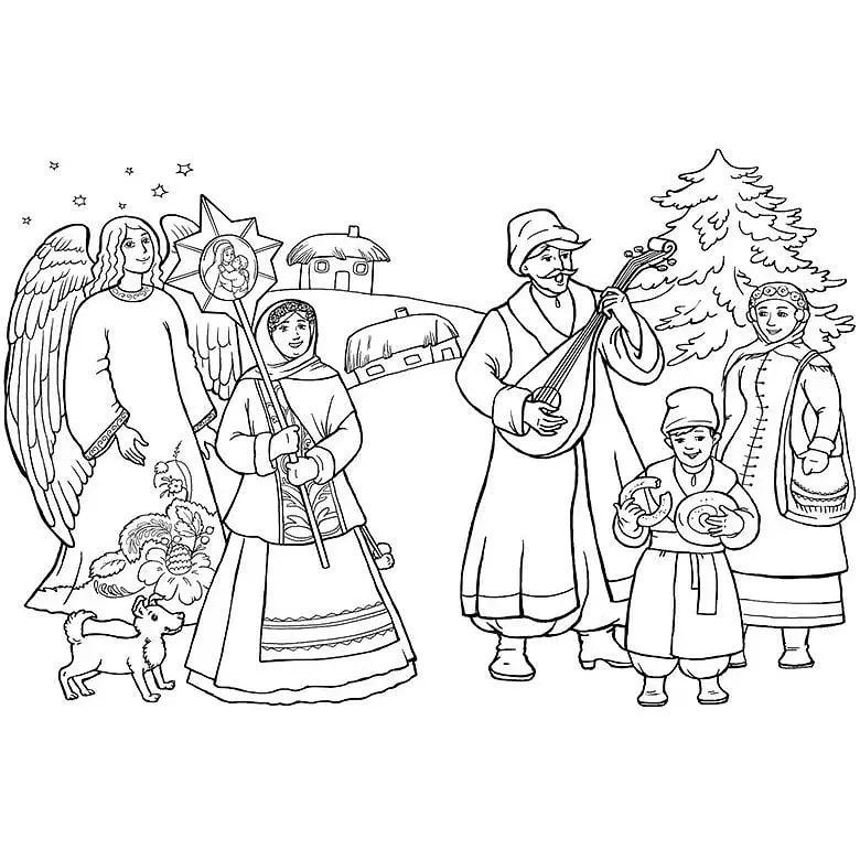 Велика книга розмальовок Ranok Creative Зимові свята 1736015, 64 сторінки - фото 4