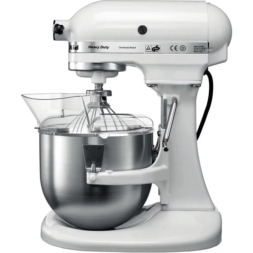 Планетарний міксер KitchenAid Heavy Duty 5KPM5EWH [131315] - фото 3