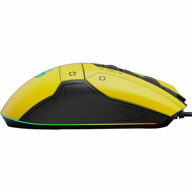 Миша A4Tech Bloody W70 Max (Punk Yellow) [68610] - фото 6