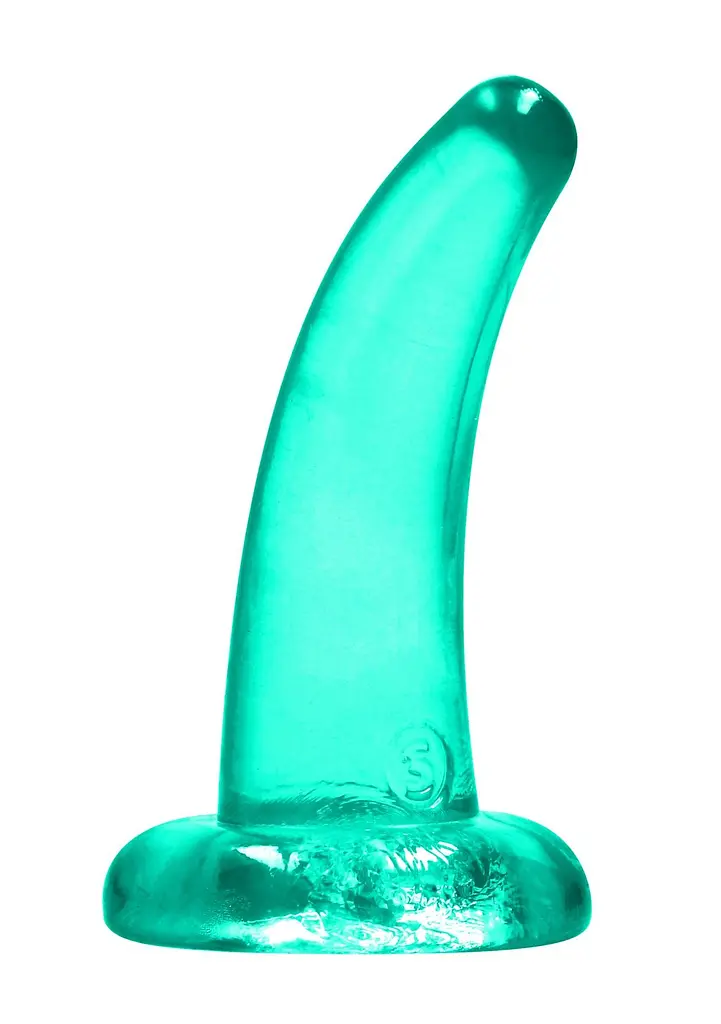 Фалоімітатор - Realrock Dildo 4,5" Turquoise - фото 2