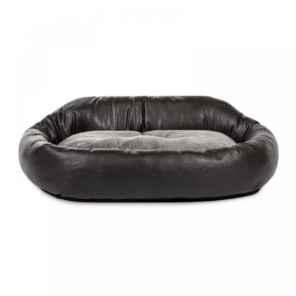 Лежак Природа Michael для котів та собак 52х40х12 см (сірий) - фото 7