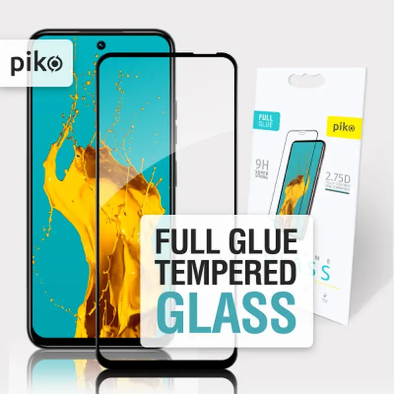 Скло захисне Piko Full Glue Tecno Spark 30C Black (1283126599378) - фото 5