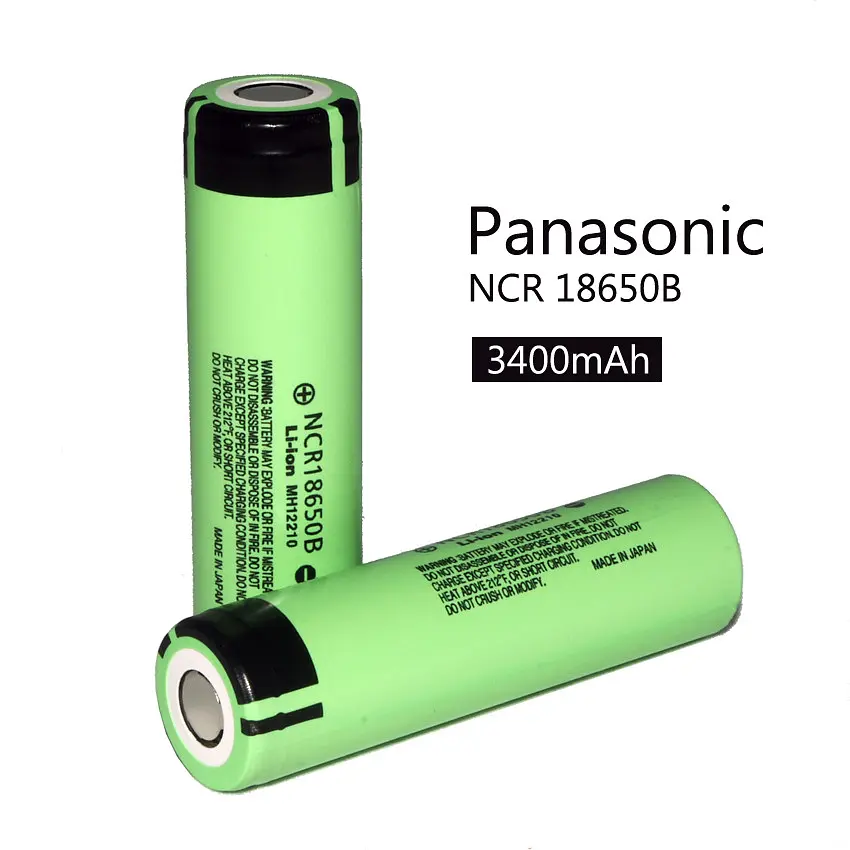 Промисловий акумулятор без захисту Panasonic NCR18650B Li-Ion 3400 mAh 18650 - фото 3