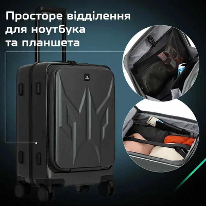 Валіза Acer Predator Street_Sty 20'' Black (GP.BAG11.003) - фото 11
