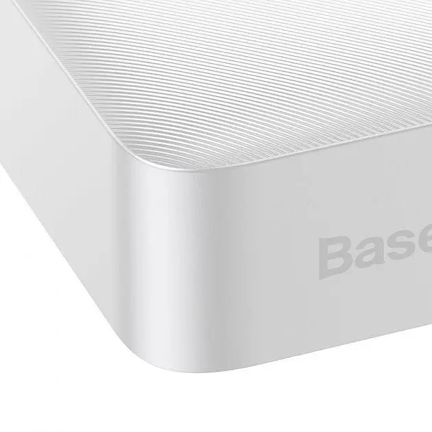 Зовнішній акумулятор Baseus Bipow Digital Display 15 W 20000 mAh (PPDML-J02) Білий - фото 5