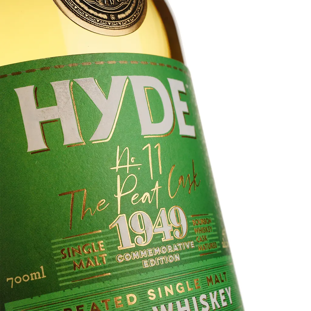 Віскі Hyde №11 Peated 1949 Single Malt Irish Whiskey 43% 0.7 л - фото 4