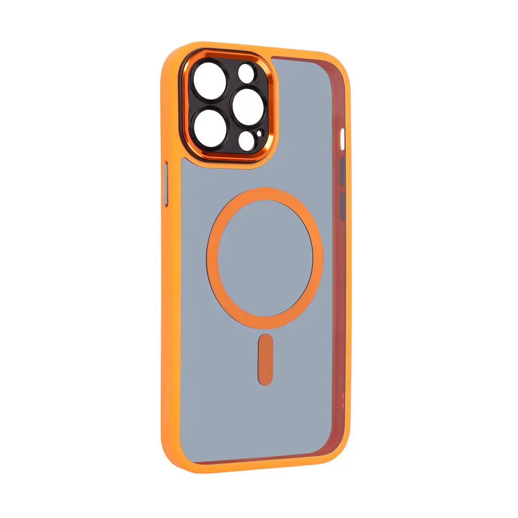 Чохол ArmorStandart Unit MagSafe SE для Apple iPhone 13 Pro Max Orange Black - фото 2