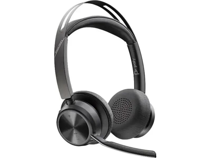 Навушники з мікрофоном POLY Voyager Focus 2 Black (9T9J6AA)