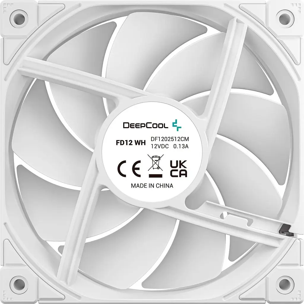 Вентилятор Deepcool FD12 WH (R-FD12-WHNPN1-G) - фото 4
