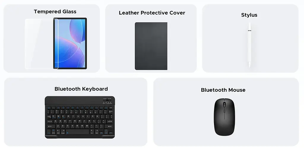 Планшет Doogee Tab E3 Pro 8/256Gb LTE Cloud Shadow Gray Global version - фото 3
