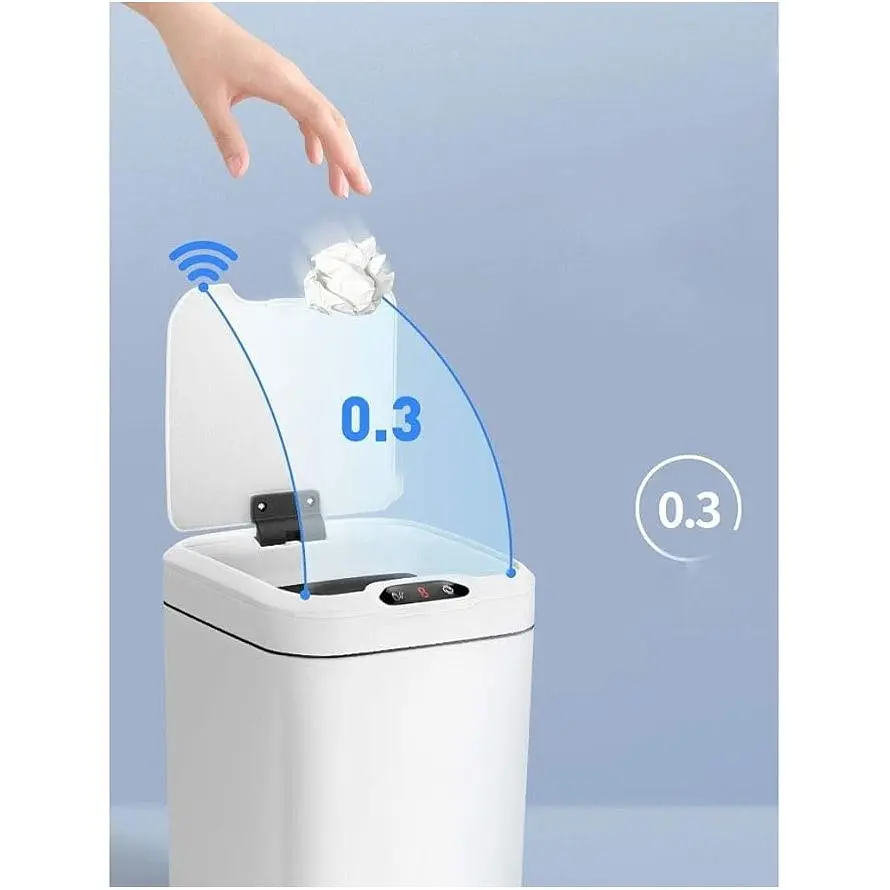 Розумний кошик для сміття Youpin Flower Stainless Steel Smart Sensor Trash Can 13L [WYH-GB227] [118428] - фото 2