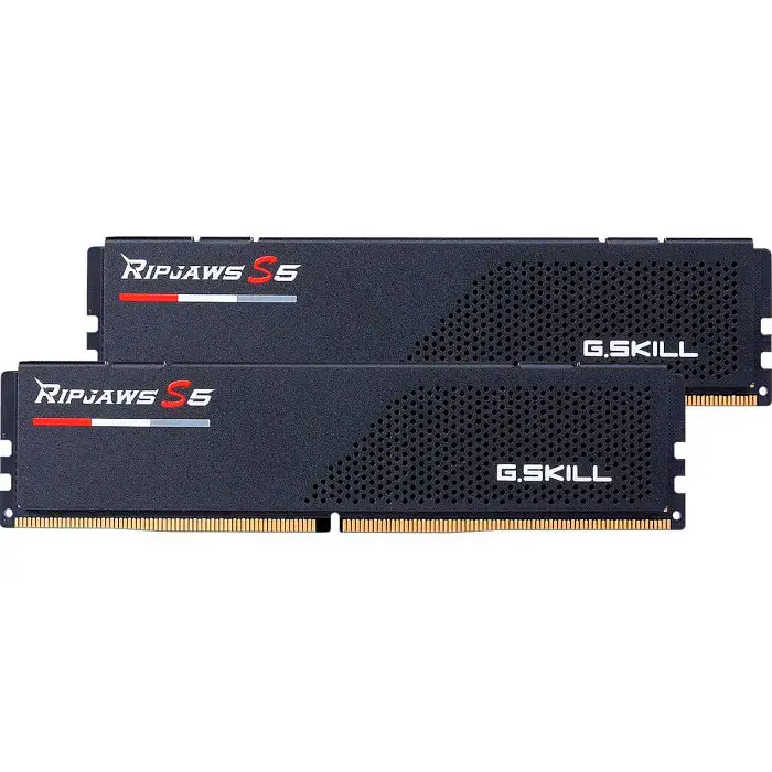 Модуль пам'яті DDR5 G.Skill Ripjaws S5 2x32GB 6400 MHz Matte Black (F5-6400J3239G32GX2-RS5K) [102618] - фото 2