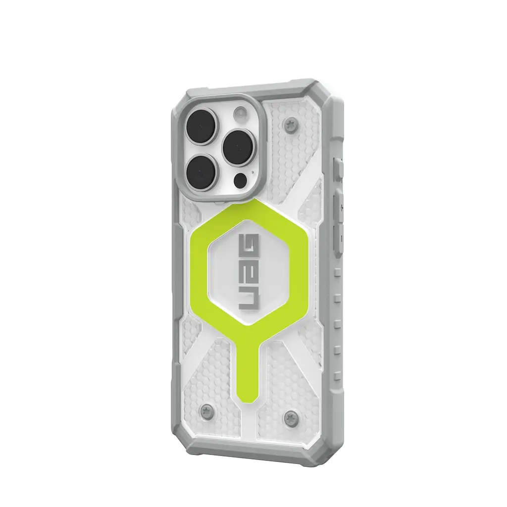 Чохол-накладка Urban Armor Gear Magsafe для Apple iPhone 16 Pro Pathfinder Active Neon (114464118181) - фото 3