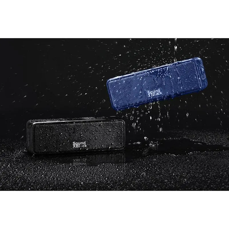 Портативна акустика 2E SoundXBlock TWS MP3 Wireless Waterproof Blue (2E-BSSXBWBL) - фото 8
