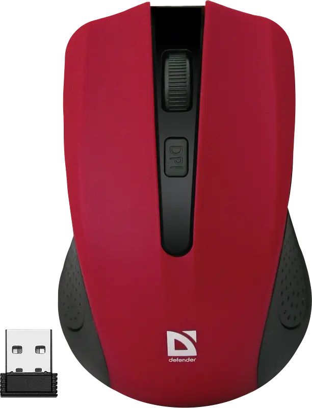 Bluetooth миша DEFENDER Accura MM-935 (52937) red UA - фото 2