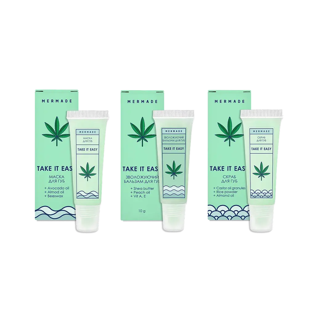 Набір для догляду за губами Mermade Take it easy Lip Care Set - фото 3