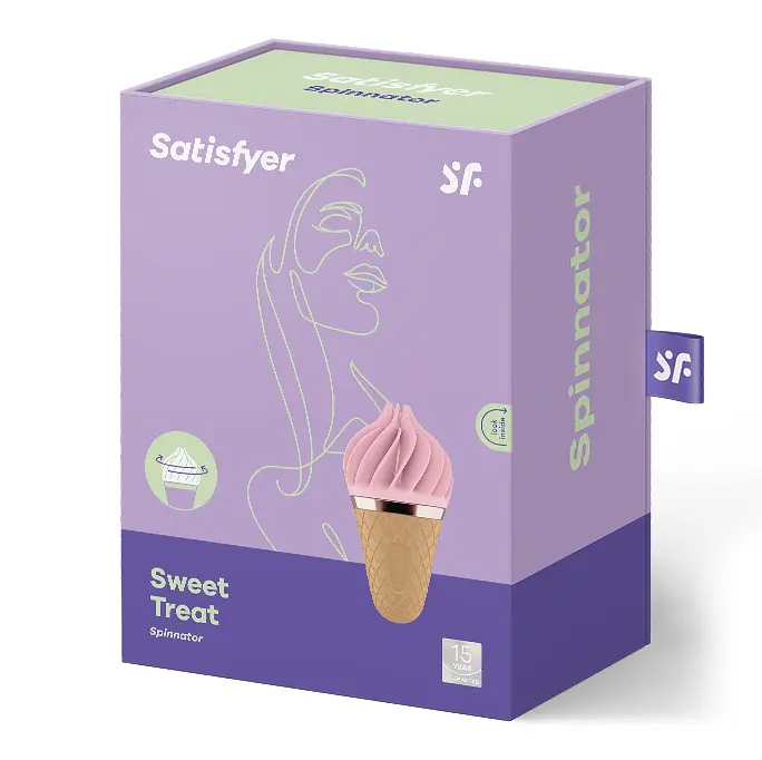 Кліторальний вібратор Satisfyer Sweet Treat Pink - фото 3