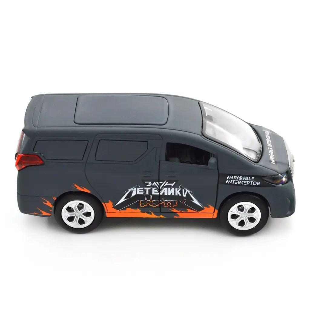 Автомодель TechnoDrive Шеврони Героїв Toyota Alphard Загін Метеликів (KM6011) - фото 8