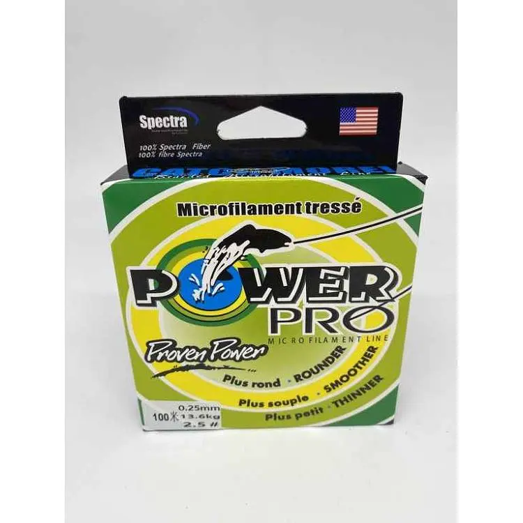 Шнур POWERPRO PRD 0,25мм 13,6кг 100м сірий SM-Y-27-025