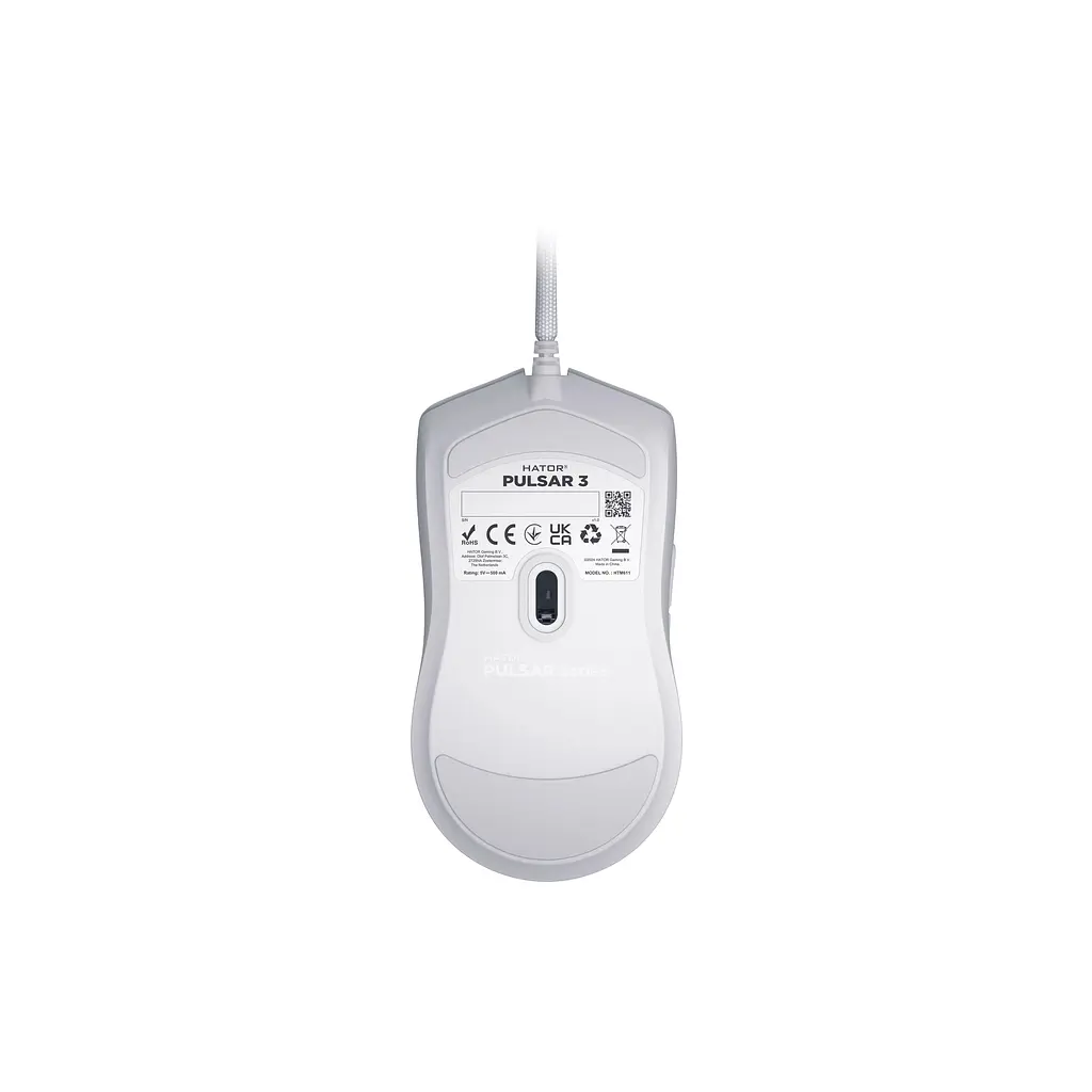 Мишка Hator Pulsar 3 USB White (HTM611) - фото 6