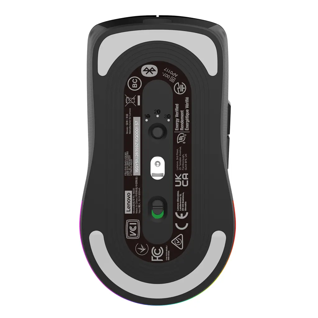 Мишка Lenovo Gaming M220 RGB Multi-Device Wireless Black (GY51U28359) - фото 5