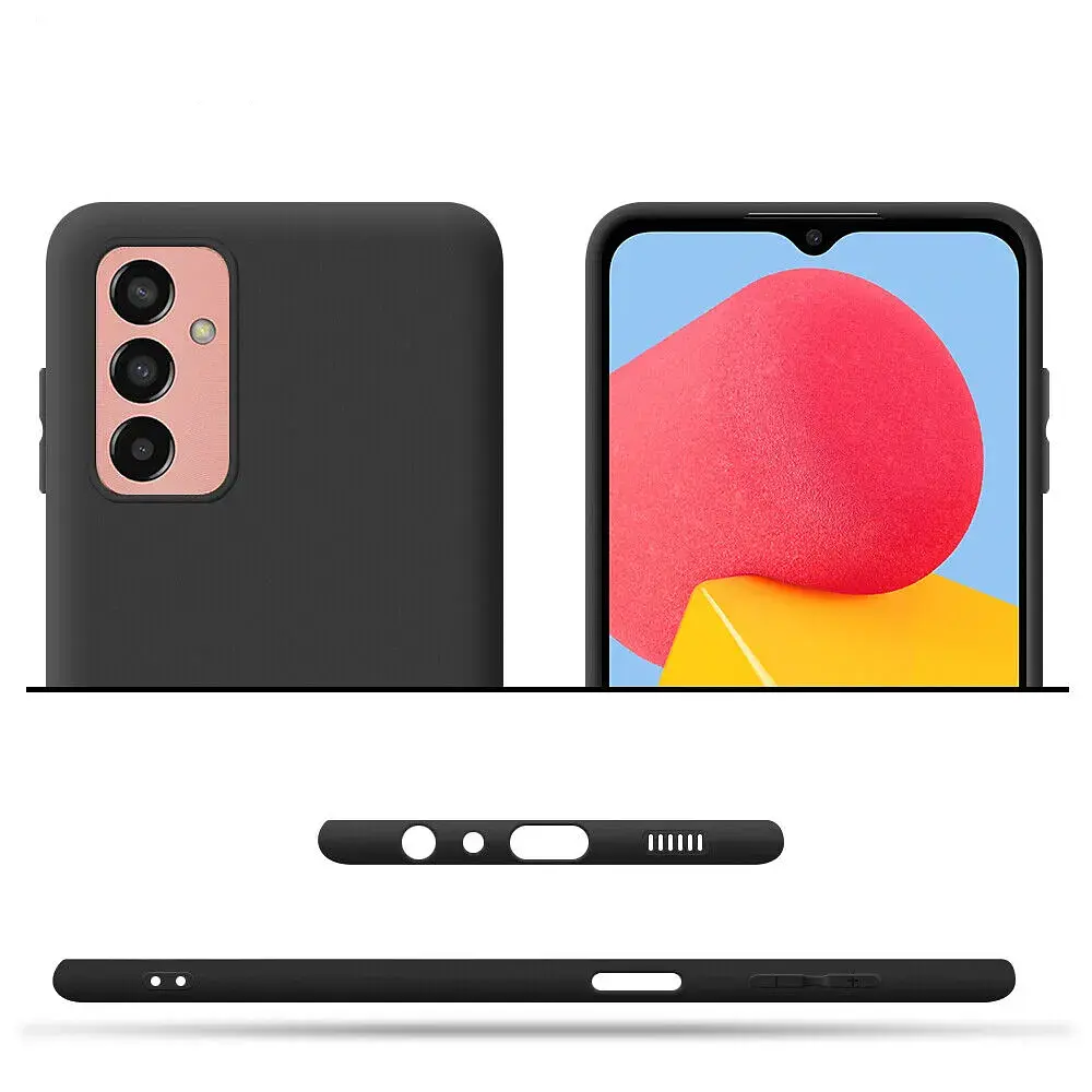 Силіконовий чохол BeCover для Samsung Galaxy M13 4G SM-M135 Black (708651) - фото 3
