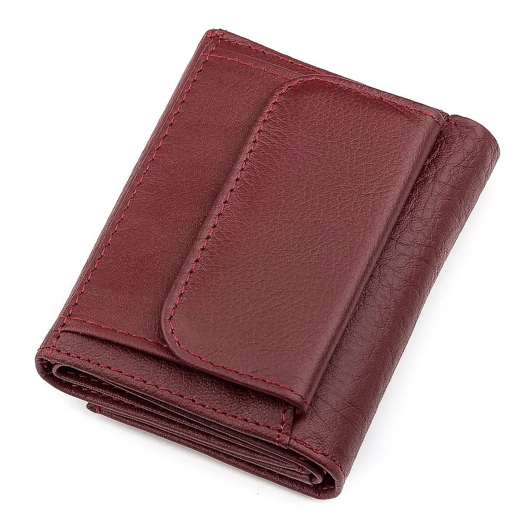 Гаманець ST Leather 18324 (ST440) натуральна бордова шкіра - фото 2