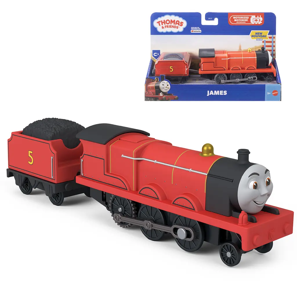 Моторизований паровозик з причепом Fisher-Price Томас і друзі в асортименті (JLL44) - фото 14