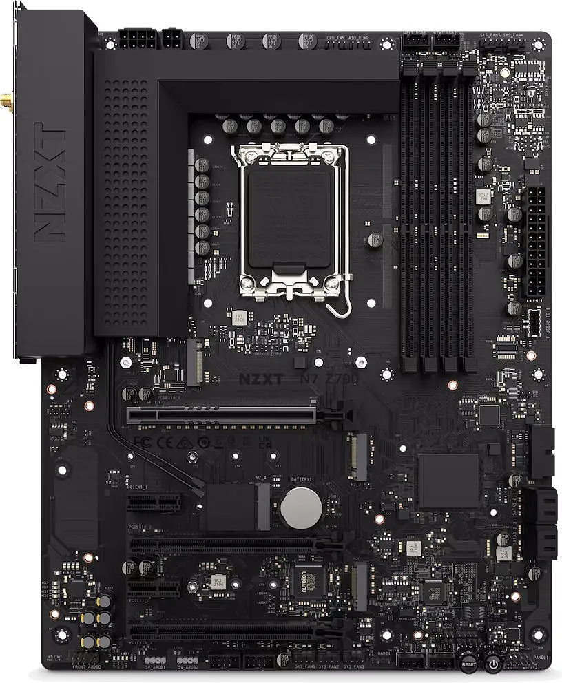 Материнська плата NZXT N7 Z790 Black LGA 1700 (N7-Z79XT-B1) Б/В - фото 4