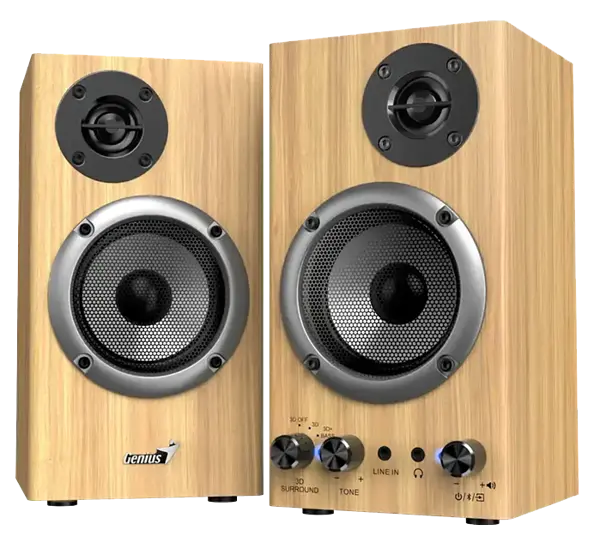 Акустика Genius SP-HF520BT Pine Wood - фото 2