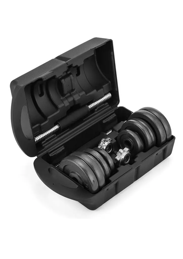 Набір гантелі в кейсі Gymtek чавунні 2х10кг - фото 5