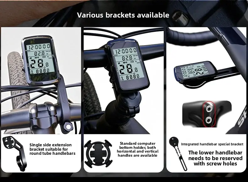 Велокомп'ютер акумуляторний GPS MB-003 LCD-2.4" підсвітка екрана (14 функцій) - фото 4